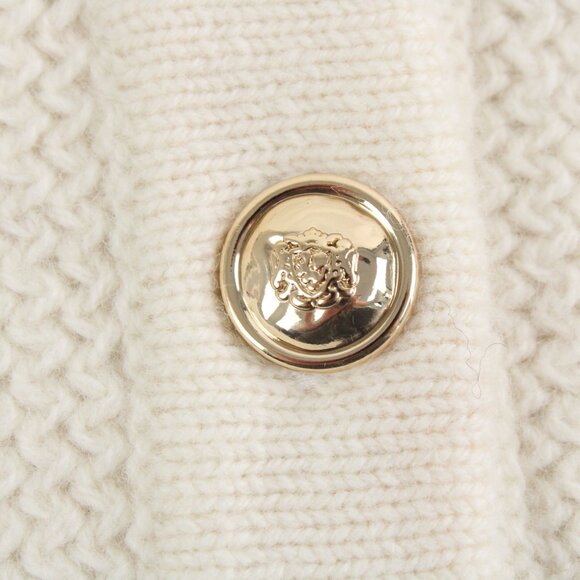 Sandro Cream Cardigan with Black Accents - Picture 9 of 16